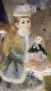 Pierre-Auguste Renoir Details of Mother and children USA oil painting reproduction